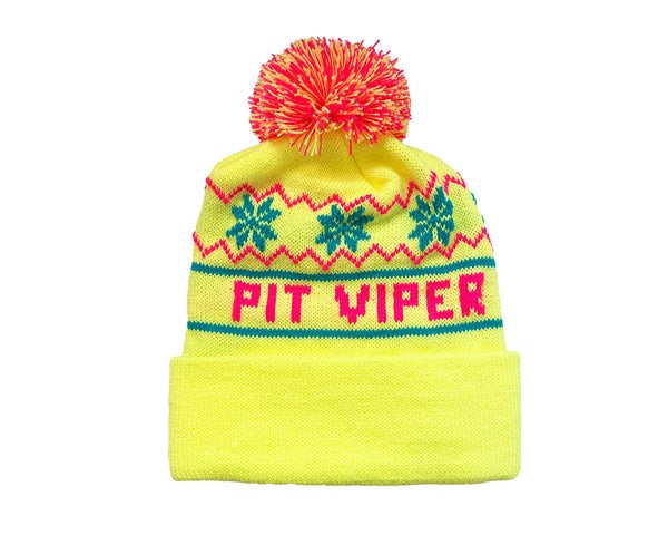Pit Viper Czapka Z Pomponem Neon Irlandia
