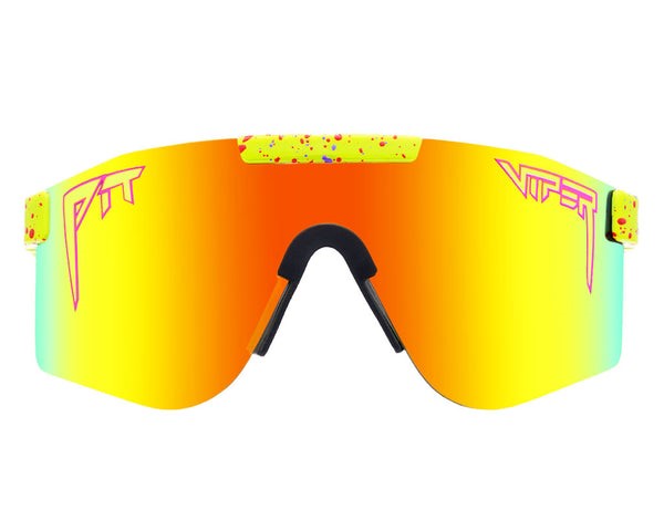 Pit Viper Spolaryzowane, Podwójne, Szerokie Okulary Przeciwsłoneczne Viper Z 1993 Roku, Irlandia