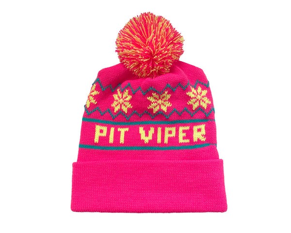 Czapka Z Pomponem Pink Pit Viper Irlandia